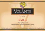 Volante - Malbec 2013 14,6% alk.