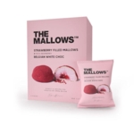 The Mallows - Strawberry filled Mallows + Rich Strawberry & Belgian White Chocolate
