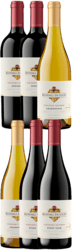 Herregod Smagekasse - Californiske vine fra Vinhuset Kendall Jackson - 6 Flasker - Spar 43 %