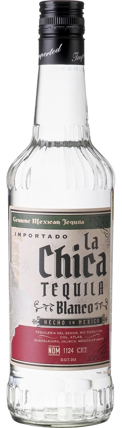 La Chica Tequila Blanco 38 alk.