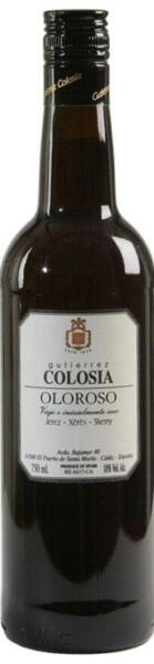 Gutierréz Colosia - Oloroso Sherry 18% alk.