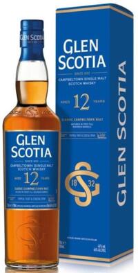 Glen Scotia - 12Y Single Malt Campeltown 46% alk.