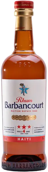 Barbancourt - Three stars 4Y Rhum 43% alk.