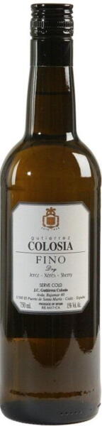 Gutierréz Colosia - Fino Sherry 15% alk.