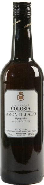 Gutierréz Colosia - Amontillado Sherry 18% alk.