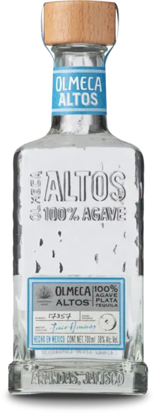 Altos Plata Tequila blanco 38% 70 cl.