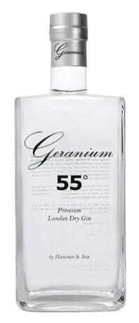 Geranium - 55° Premium London Dry Gin 55% alk.
