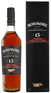 Bowmore - 15 års Sherry Oak Cask 43% alk.