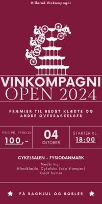 Vinkompagni OPEN - Cykelevent med FysioDanmark - Hillerød Vinkompagni