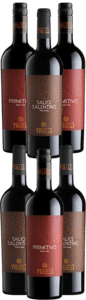 Trulli smagekasse 6 flasker italiensk rødvin